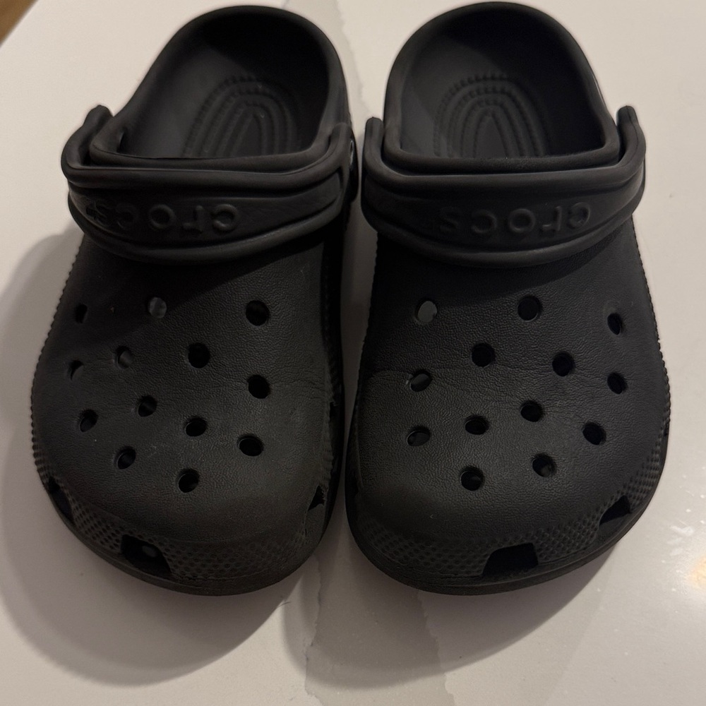 CROCS Kids Black Sandals